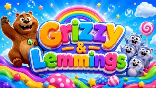 Desene cu Grizzy & Lemmings logo